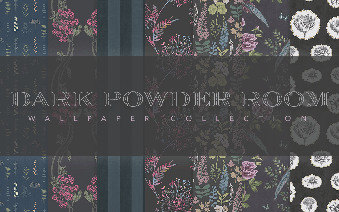 Скриншот мода Обои Dark Powder Room Wall Collection